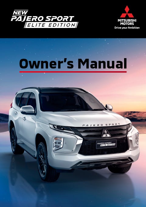 Owner Manual | Mitsubishi Motors Thailand