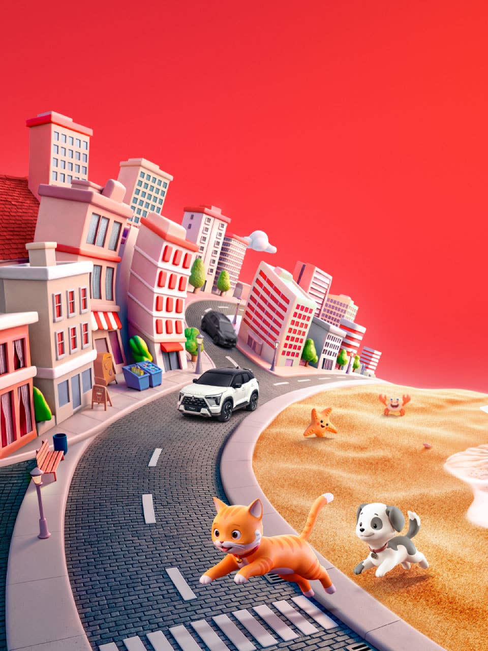 Every road leads to moments of joy.
