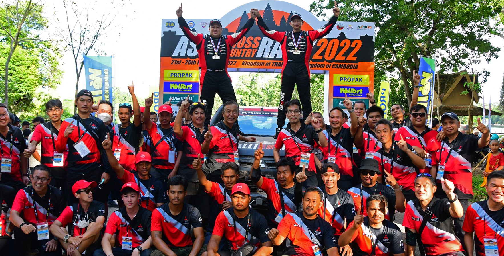 What Country Invented Rally Team Mitsubishi Ralliart's Triton Finishes in First Place Overall at ...