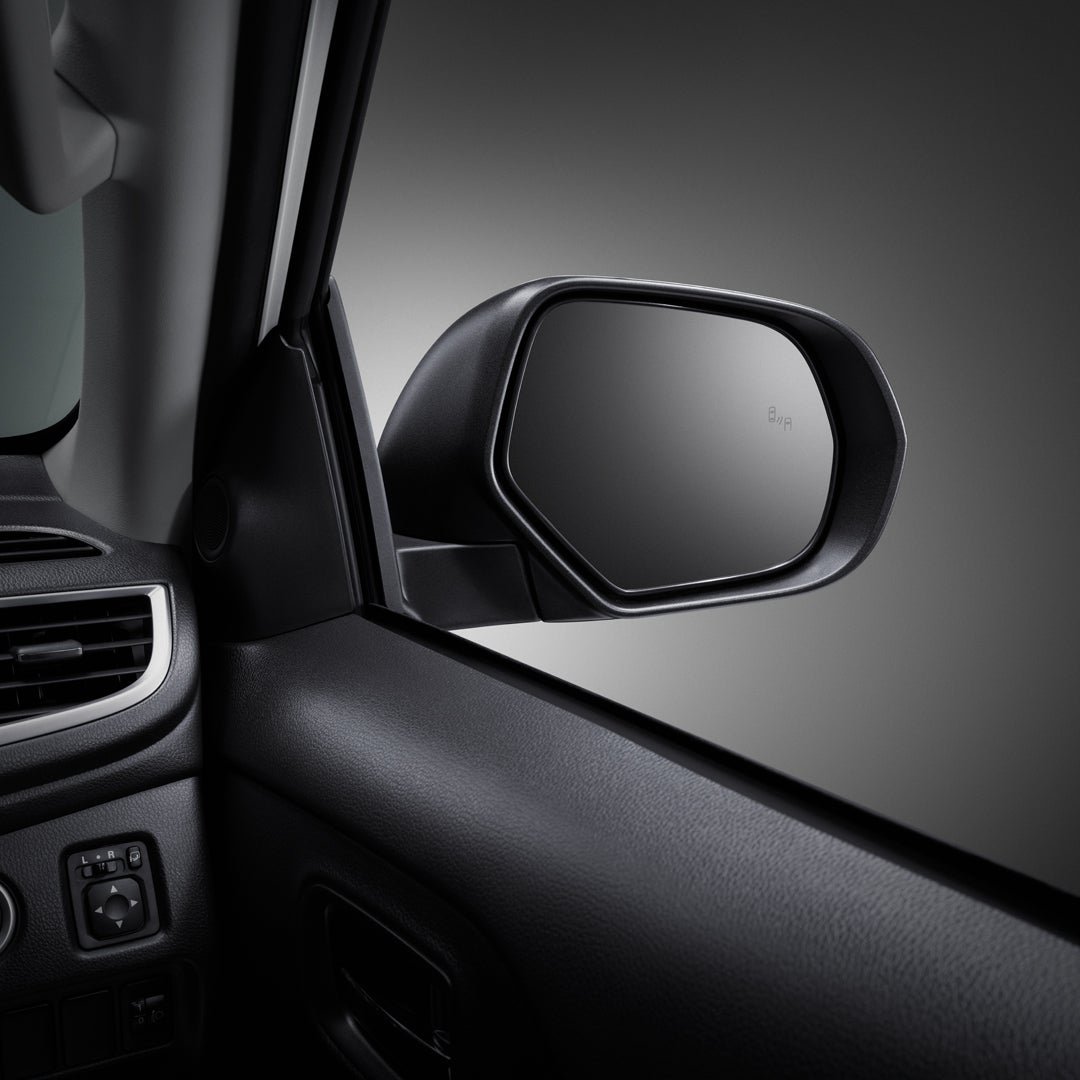 ELECTRONICALLY CONTROLLED AND FOLDABLE DOOR MIRRORS