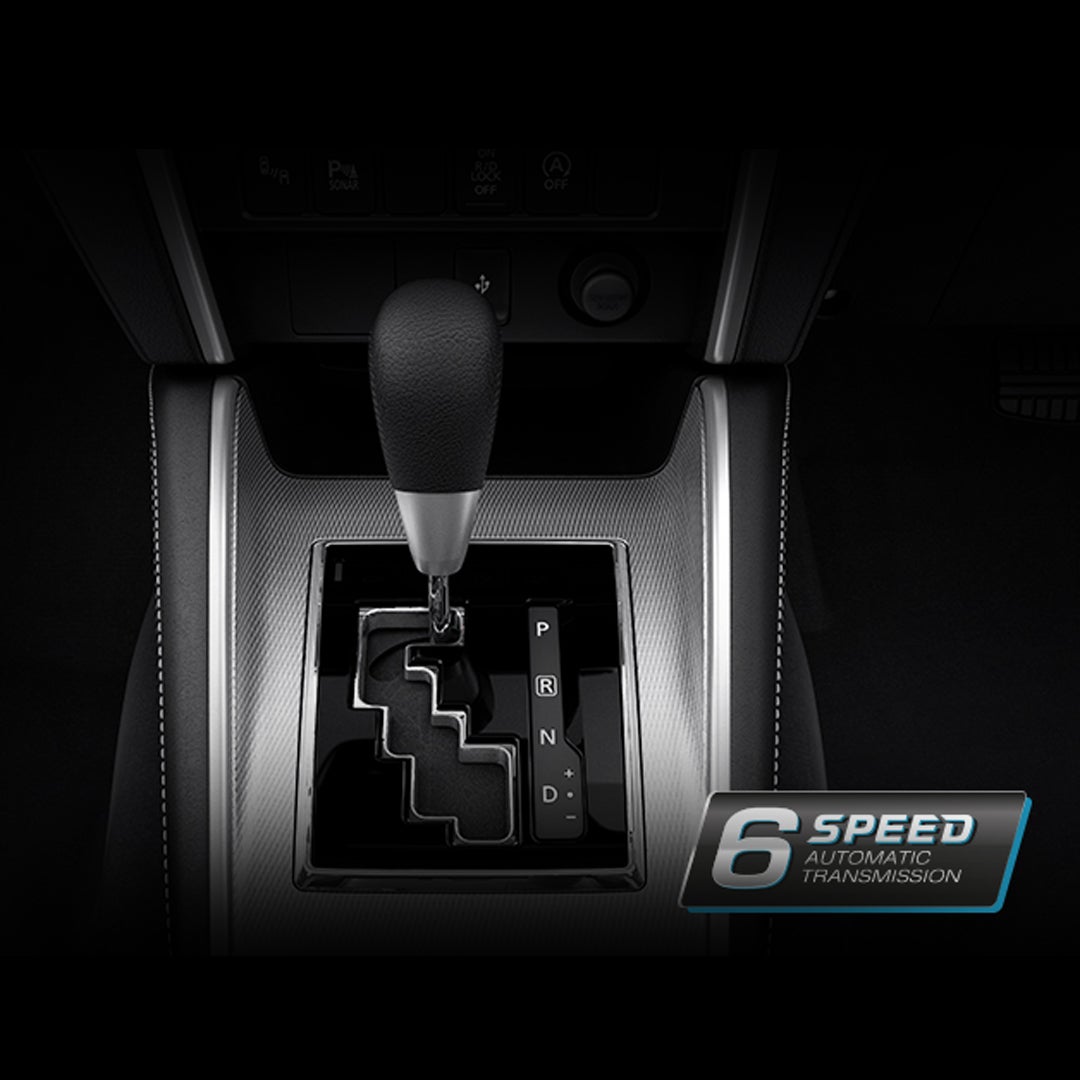 เกียร์อัตโนมัติ 6 สปีด พร้อม SPORT MODE