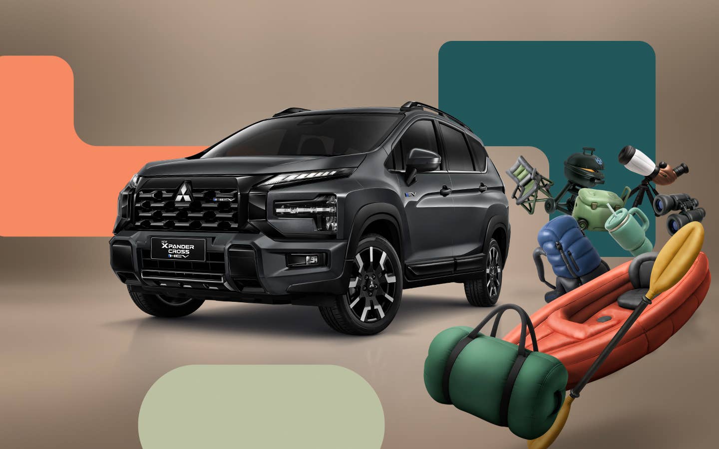 New Mitsubishi Xpander Cross HEV