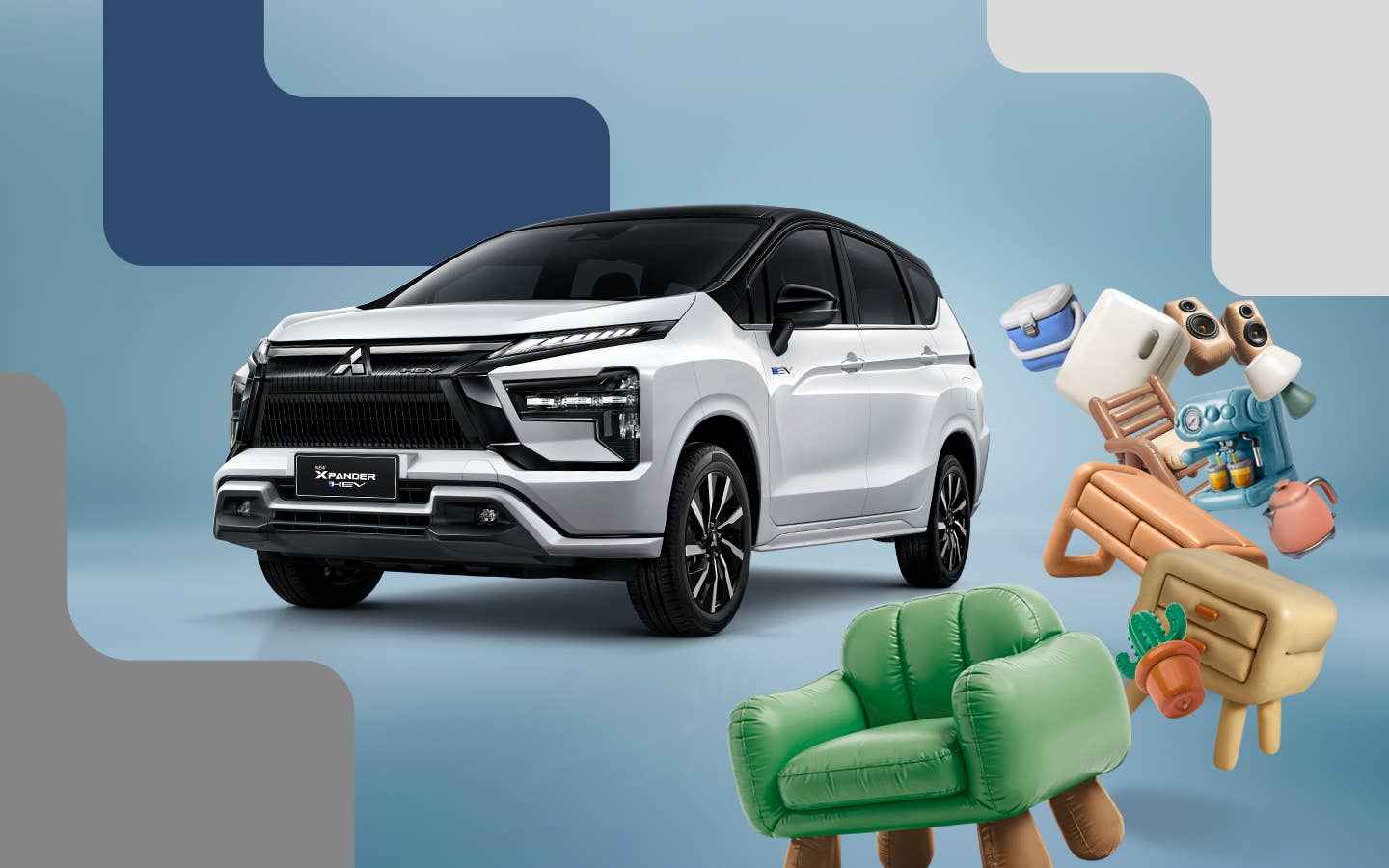 มิตซูบิชิ เอ็กซ์แพนเดอร์ เอชอีวี ใหม่